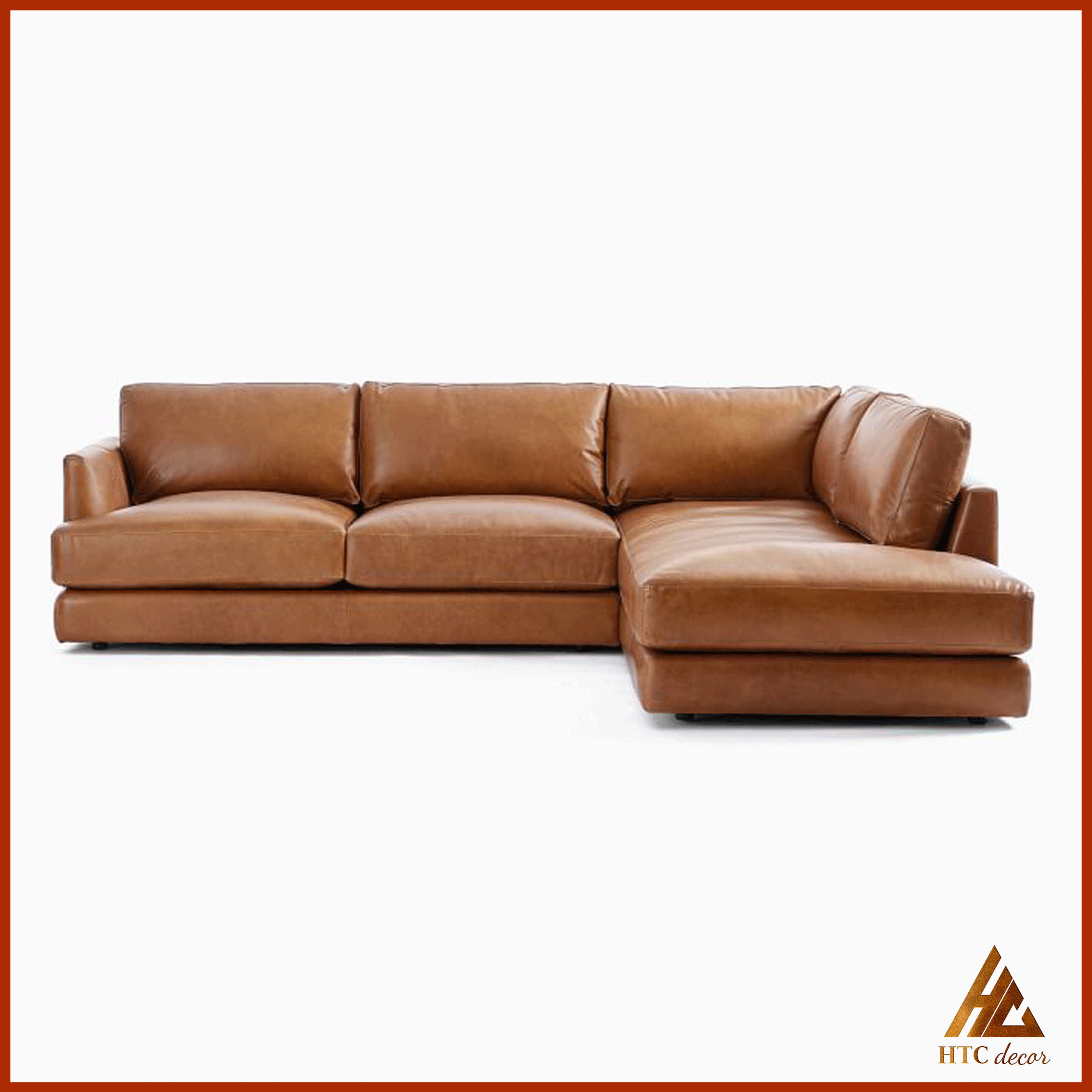 Ghế Sofa Góc L Haven Da Simili